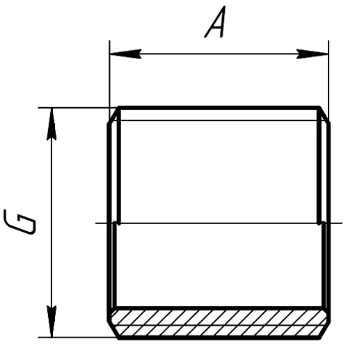 Ниппель с полной резьбой AQUALINK 1/2″x1/2″ Ду15x15 Ру35 наружная резьба никелированный, латунный Ниппель с полной резьбой AQUALINK 1/2″x1/2″ Ду15x15 Ру35 наружная резьба никелированный, латунный