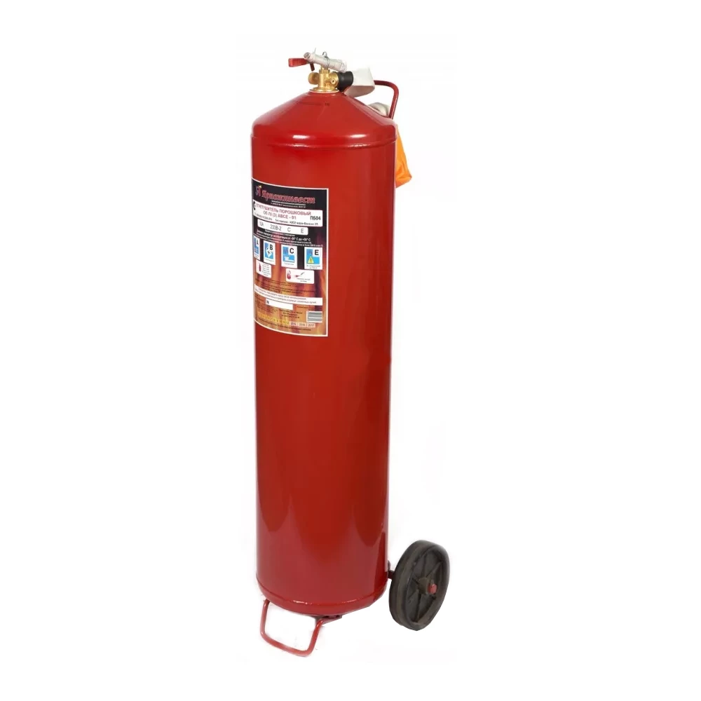 Огнетушитель порошковый Огнеборец ОП-70 класс ABCE, закачной, передвижной