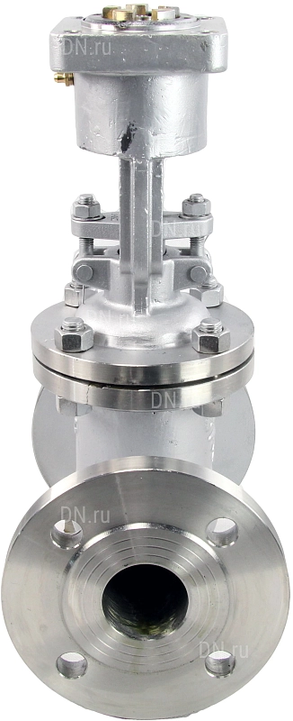Задвижка клиновая 30нж964нж Ду300 Ру25 двусторонняя, фланцевая, клин - двухдисковый, шпиндель - выдвижной, корпус - нержавеющая сталь, уплотнение - металл, c ОСТ-фланцем, с голым шпинделем (GVWR2434M-2W-F-ОСТ)