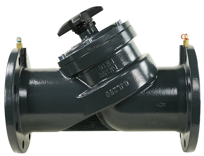 Клапан балансировочный ручной Danfoss MSV-F2 Ду125 Ру16 ручной фланцевый 003Z1065