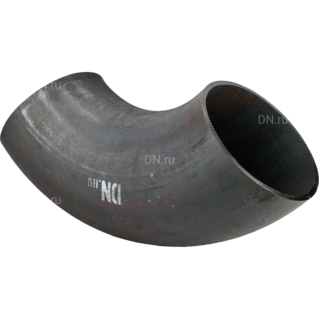 Отвод бесшовный крутоизогнутый 90° Св-Св-Ст20 4″ Ду100 Ру40 ГОСТ 17375-2001 исполнение 2, наружный диаметр - 108мм, толщина стенки - 3.5мм, корпус - сталь 20, присоединение - под приварку